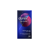 DUREX - INTENSE ORGASMIC 12 UNITS - DUREX CONDOMS - Points and Stretc…