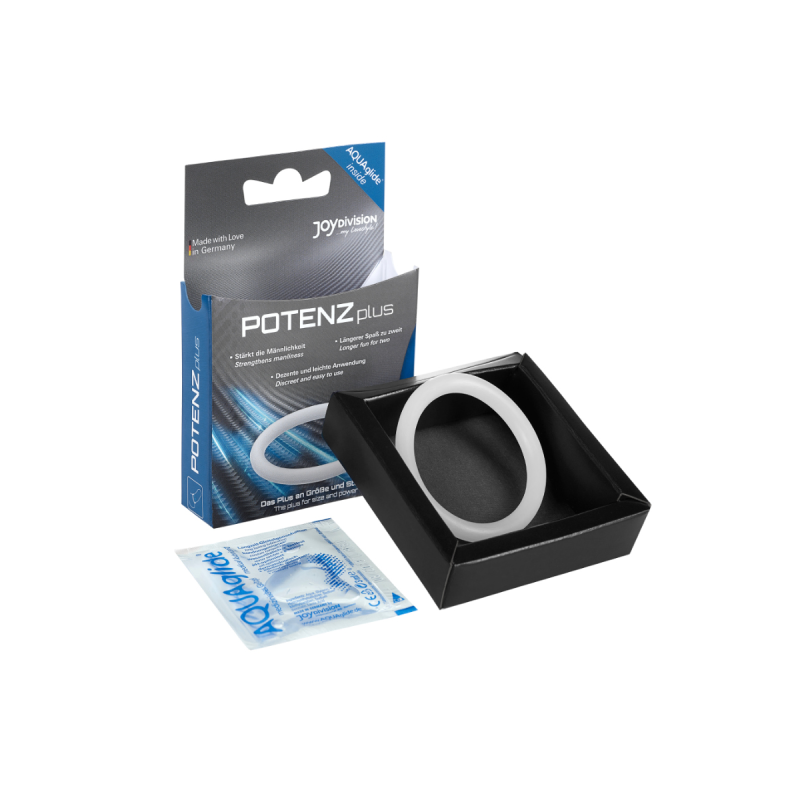 JOYDIVISION POTENZDUO - PLUS WHITE RING - M - Cockrings without vibra…