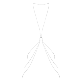 BIJOUX INDISCRETS - MAGNIFIQUE METAL CHAINS FOR THE BODY 8 SILVER