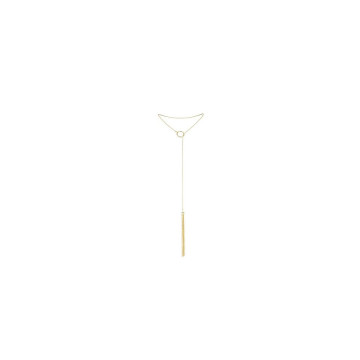 Bijoux - Magnifique Collier En Métal Franges Dorées | Vybes.it