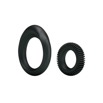 Baile - Kit 2 Anillos Silicona Ring Manhood | Vybes.it