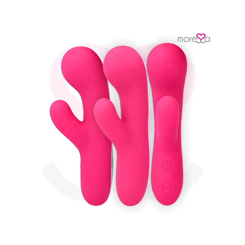 Moressa - Jerry Clip Vibrador Punto G Y Clitoris Premium Silicone