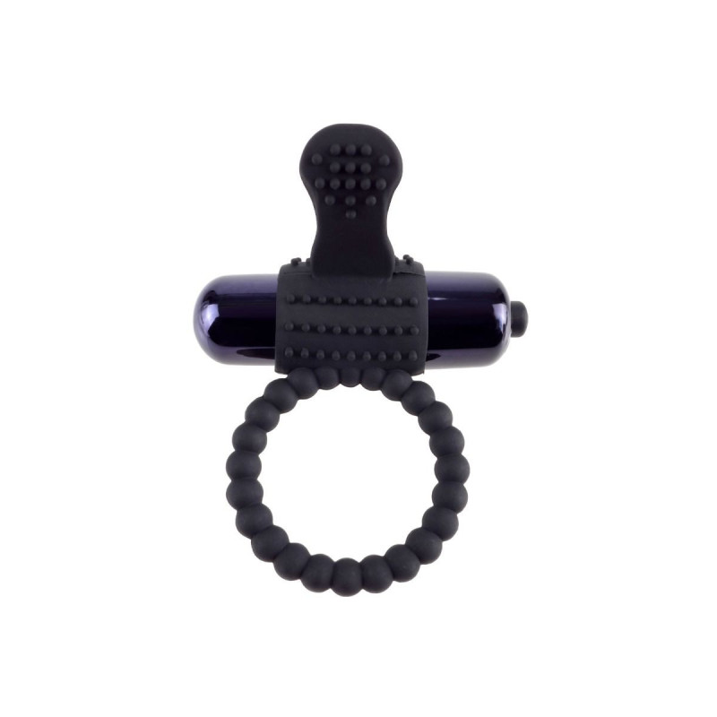 FANTASY C-RINGZ - SCHWARZER VIBRATIONSRING AUS SILIKON - Cockringe mi…
