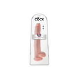 King Cock - Dildo Con Sfere 35.6 Cm Carne | Vybes.it