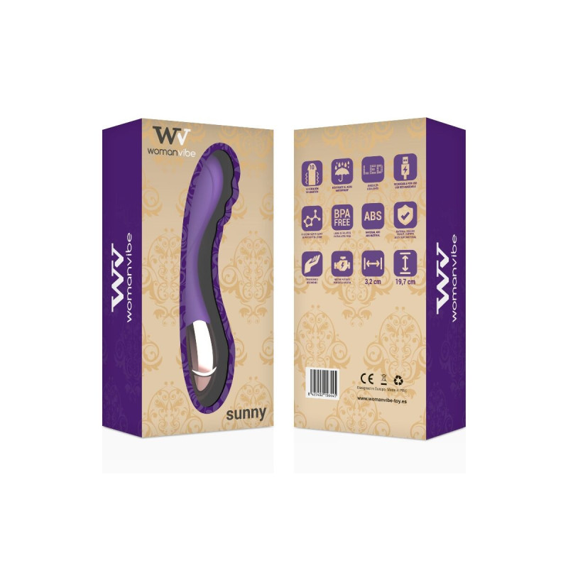 Womanvibe - Sunny Vibrador Recargable Silicona | Vybes.it