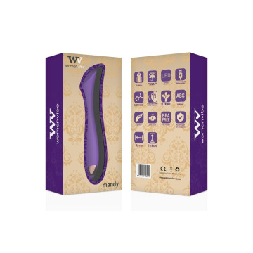 Womanvibe - Mandy Vibrador Recargable Silicona Punto "K" | Vybes.it