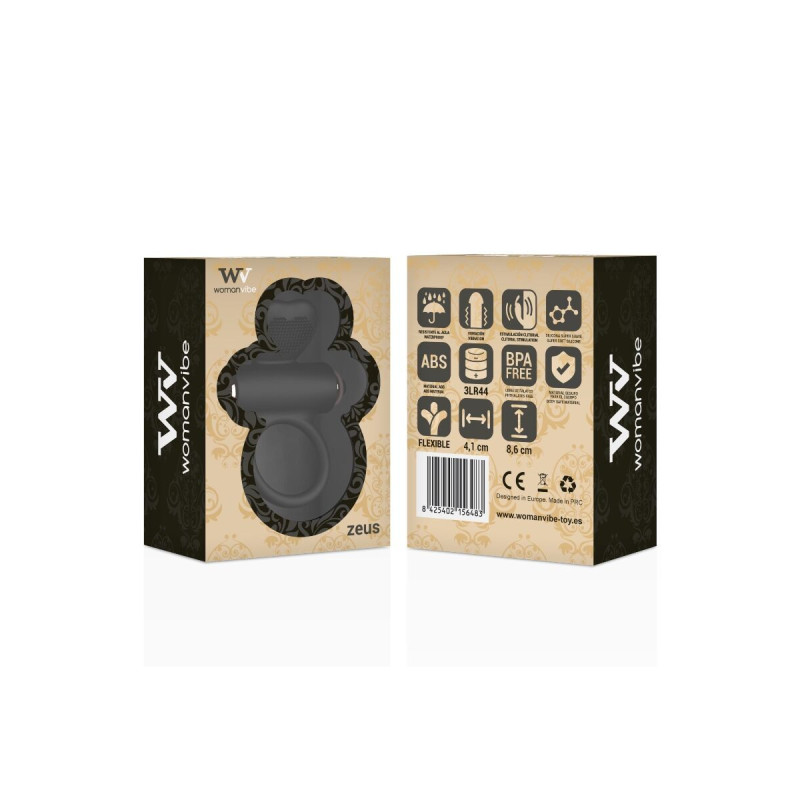 Womanvibe - Zeus Anillo Vibrador Silicona | Vybes.it