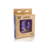 Womanvibe - Alsan Huevo Control Remoto Silicona Morado | Vybes.it
