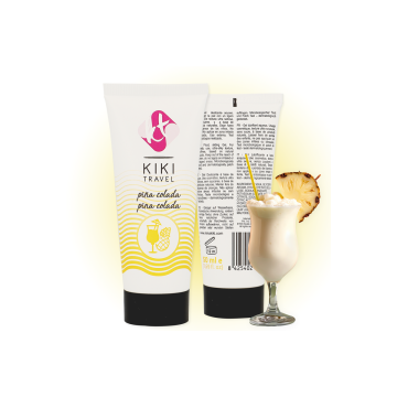 KIKÍ TRAVEL - PINA COLADA LUBRICANT 50 ML - With delicious flavors