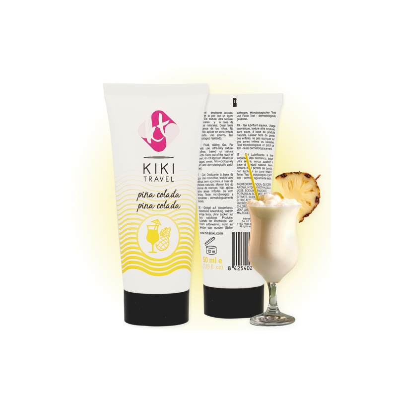 KIKÍ TRAVEL - PINA COLADA SCHMIERMITTEL 50 ML - Mit köstlichen Aromen