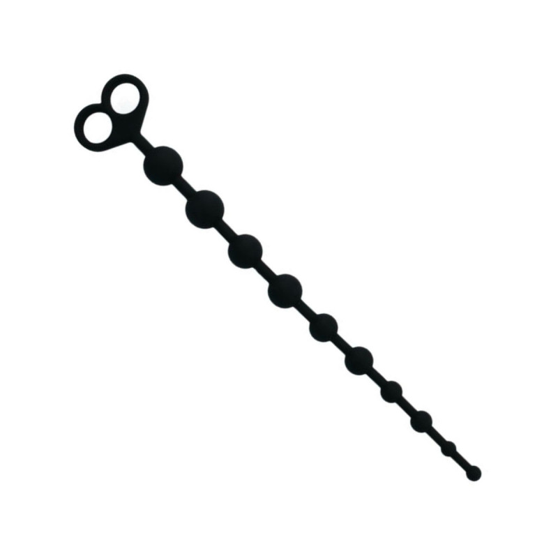 Intense - Jaiden Anal Beads Negro | Vybes.it