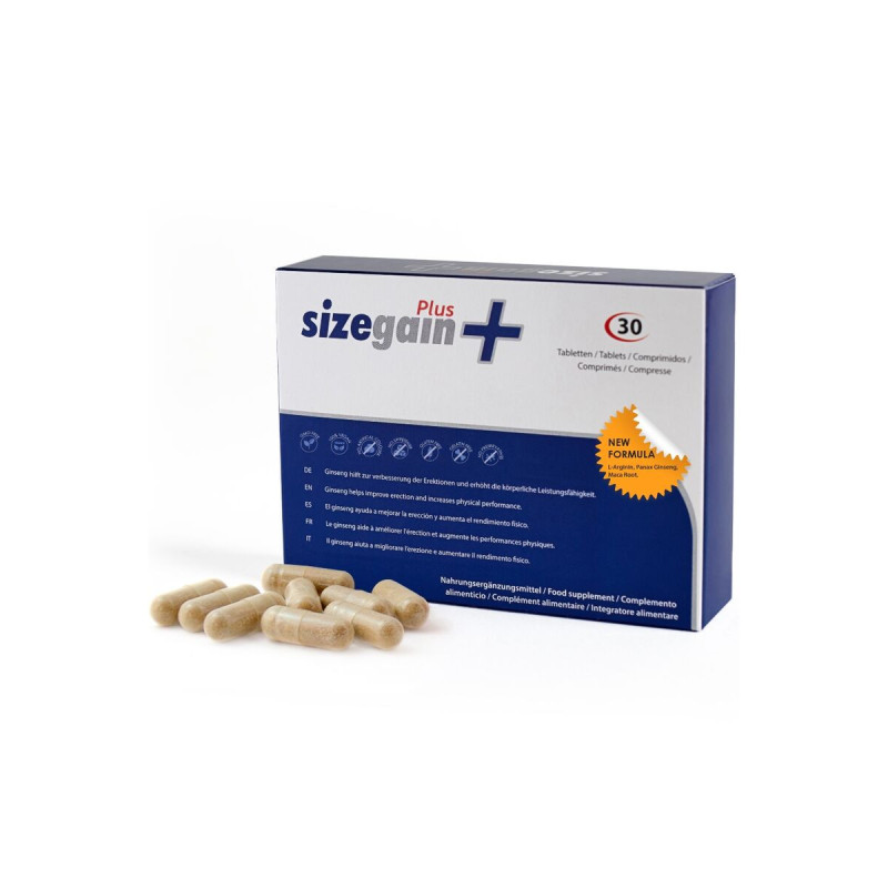 500 Cosmetics - Sizegain Plus - Pillen Zur Vergrösserung Des Penis