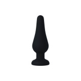INTENSE - ANALPLUG PIPO M SCHWARZES SILIKON 11 CM - INTENSE ANAL TOYS…