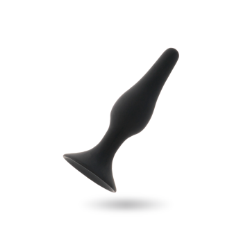 INTENSE - ANAL LEVEL 1 10.5CM BLACK - INTENSE ANAL TOYS - Plugs