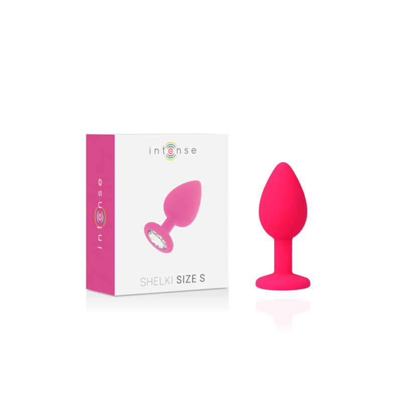 INTENSE - SHELKI S PLUG ANALE FUCSIA - INTENSE ANAL TOYS - Tappi anali