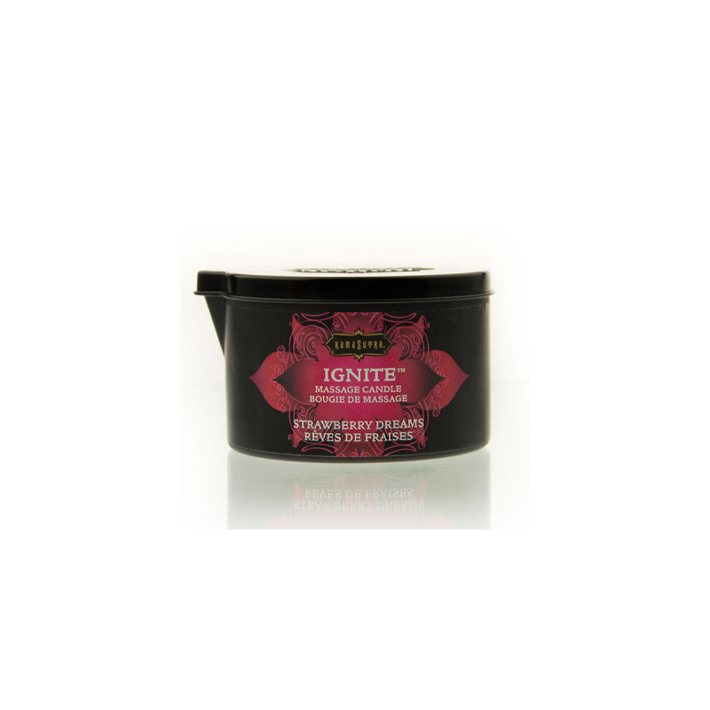 Kamasutra - Vela De Masaje Sueños De Fresa 170 Gr | Vybes.it