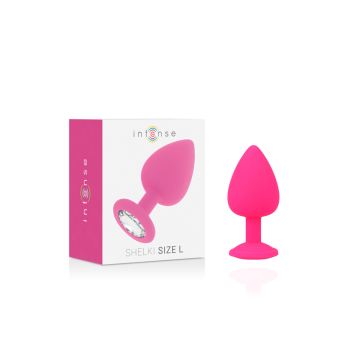 INTENSE - SHELKI L PLUG ANAL FUCHSIA - INTENSE ANAL TOYS - Plugs
