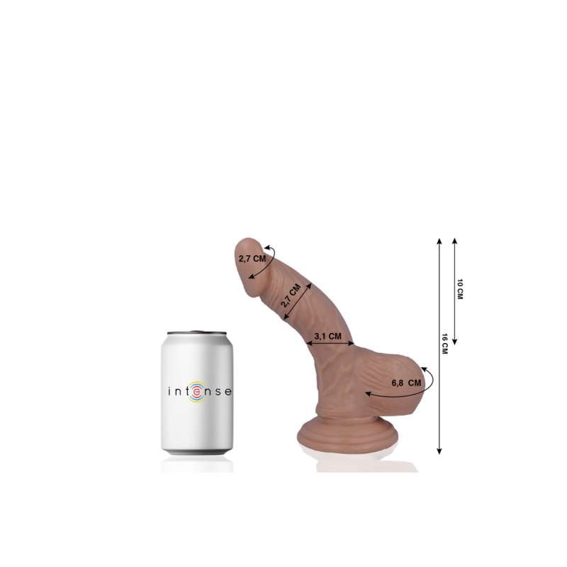 Mr Intense - 2 Pene Realistico 16 Cm - O - 2.7 Cm | Vybes.it