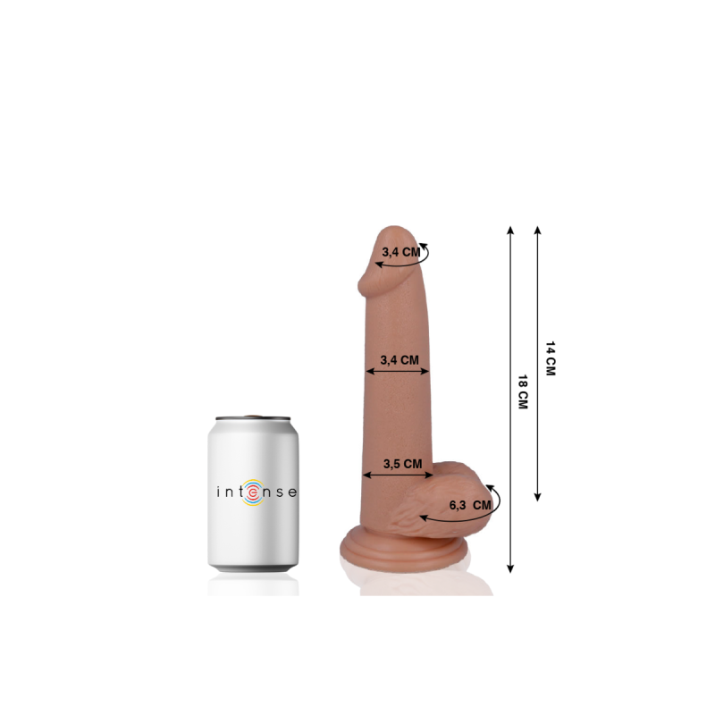 Mr Intense - 10 Realistic Penis 18 Cm - O - 3.4 Cm | Vybes.it