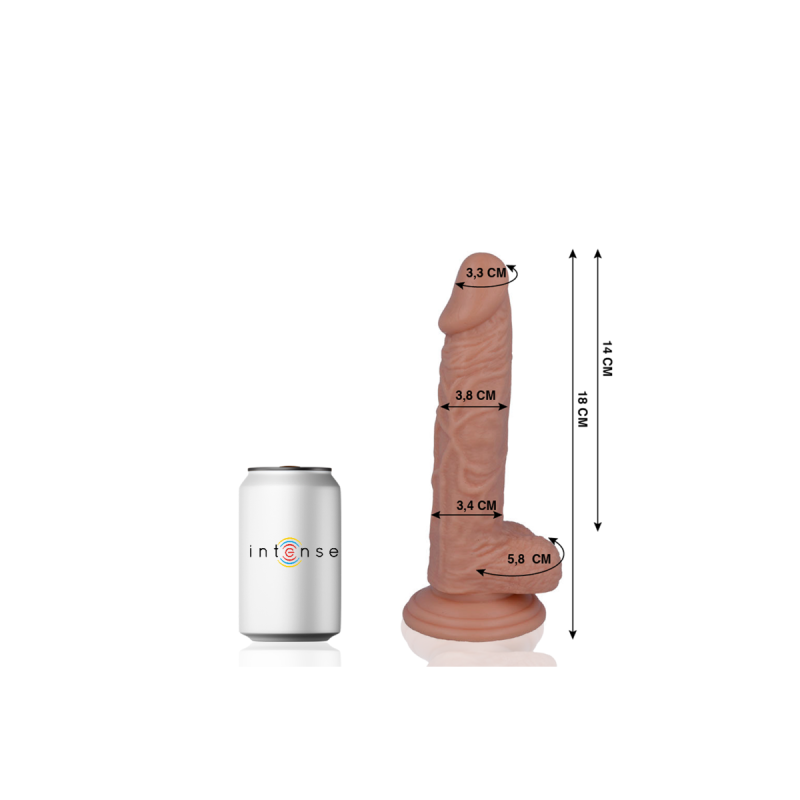 Mr Intense - 11 Realistic Cock 18 Cm - O - 3.8 Cm | Vybes.it