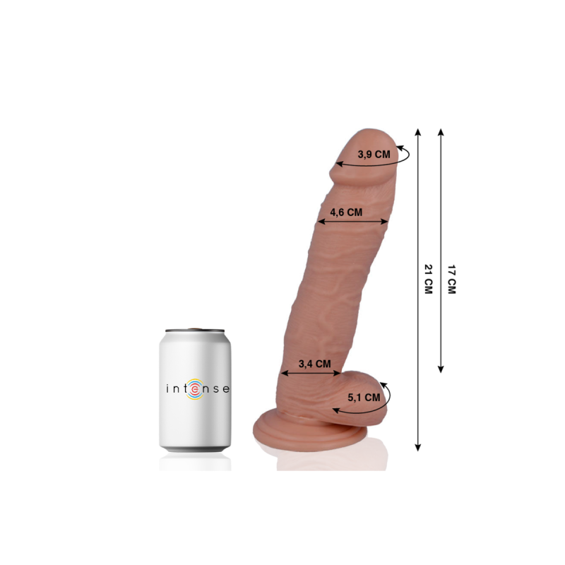 Mr Intense - 24 Pene Realistico 21 Cm - O - 4.6 Cm | Vybes.it