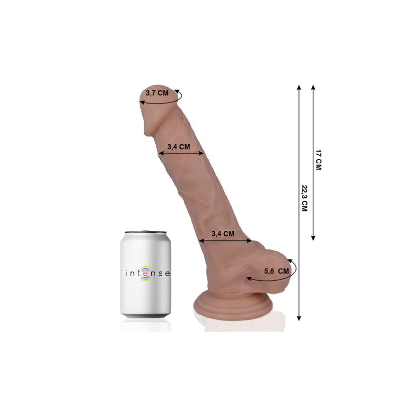 Mr Intense - 28 Pene Realistico 22.3 Cm - O - 3.4 Cm | Vybes.it