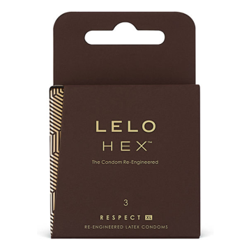 LELO - HEX CONDOMS RESPECT XL 3ER-PACK