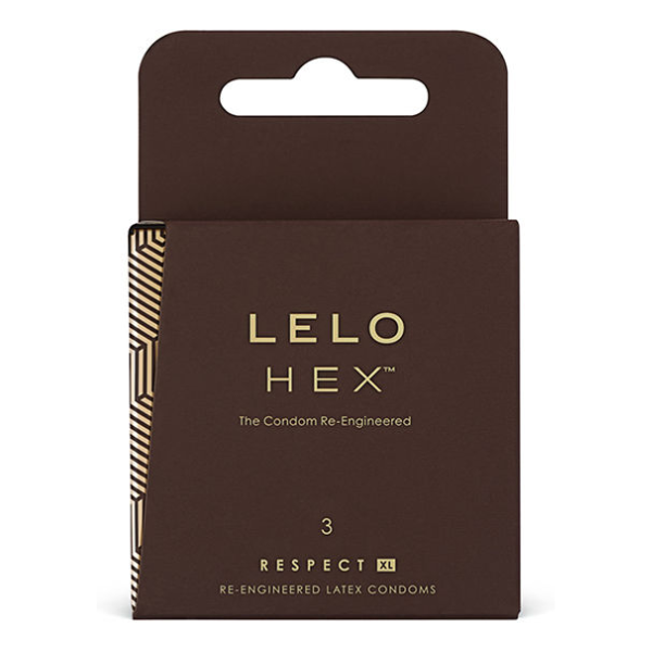 LELO - HEX CONDOMS RESPECT XL 3ER-PACK