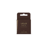 LELO HEX CONDOMS RESPECT XL 3 PACK - Taglia XL (grande)