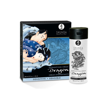 Shunga - Dragon Crema Sensitive Para Parejas | Vybes.it