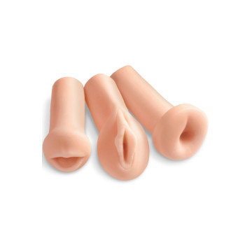 Extreme Toyz - Alle 3 Löcher Kit 3 Masturbatoren | Vybes.it