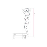 PASSION - WOMAN BS013 BLACK BODYSTOCKING ONE SIZE - PASSION WOMAN BOD…