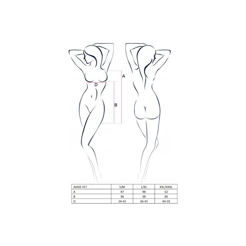 PASSION - WOMAN AKKIE SET NURSE COSTUME S/M - PASSION WOMAN SETS - /p…
