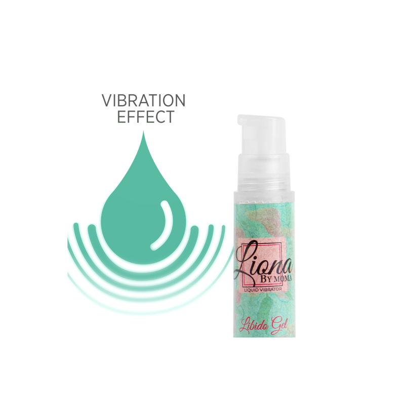 LIONA BY MOMA - LIQUID VIBRATOR LIBIDO GEL 6 ML | Vybes.it