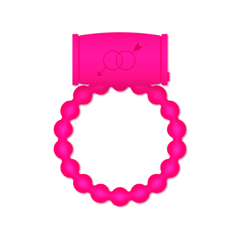 CASUAL LOVE - 25 ROSA VIBRATORRING - Cockringe mit Vibration