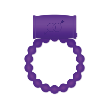 CASUAL LOVE - ANNEAU VIBRATEUR COUPLE 25 VIOLET - Cockring avec vibra…