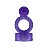 CASUAL LOVE - RING DOPPELTER GENUSS LILA RING - Cockringe mit Vibrati…