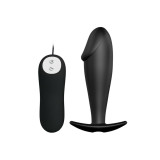 Pretty Love - Plug Anal Silicona Forma Pene Y 12 Modos Vibración