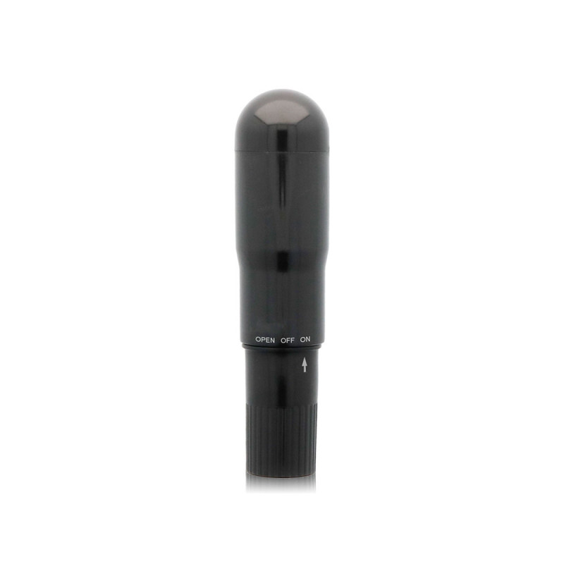 GLOSSY - VIBRATORE TASCABILE NERO - Mini vibratori | Vybes.it