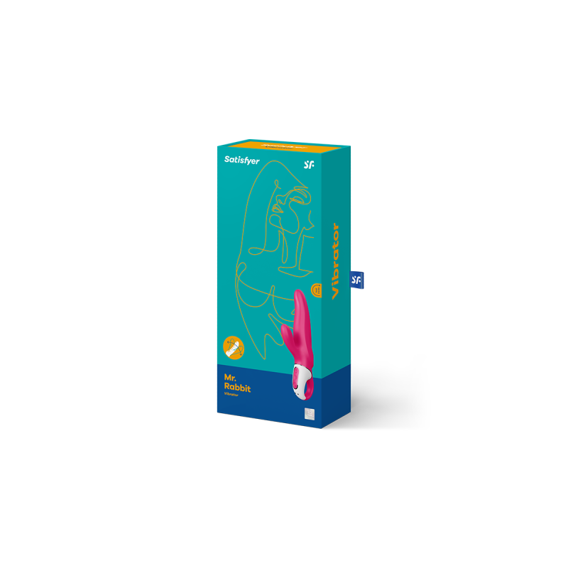 SATISFYER - VIBE MR RABBIT - SATISFYER VIBRATOR - Vibratori a punto G