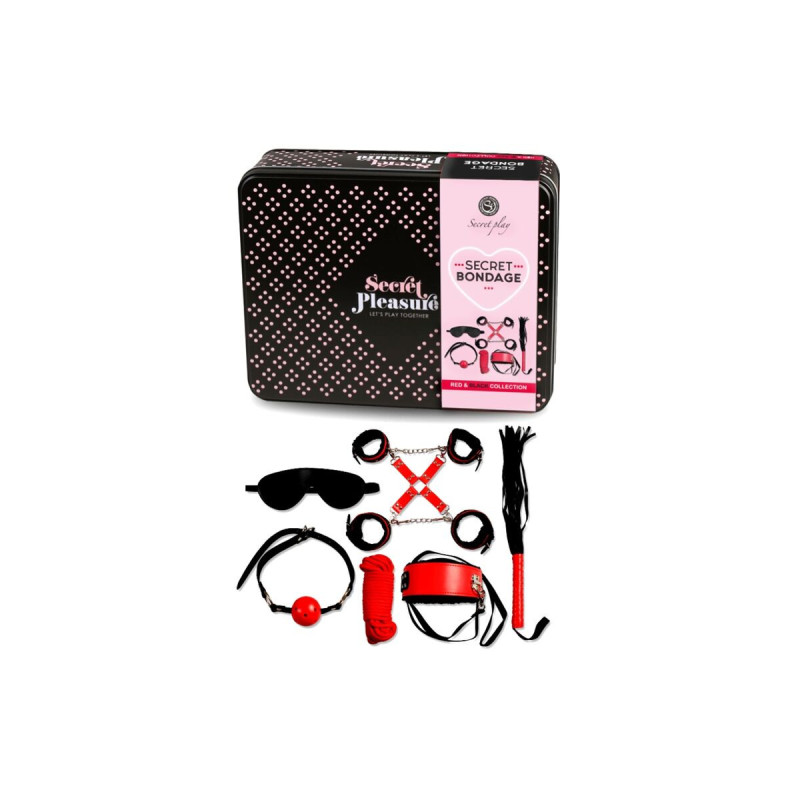 Secretplay - Bdsm Set 6 Piezas Red Collection | Vybes.it