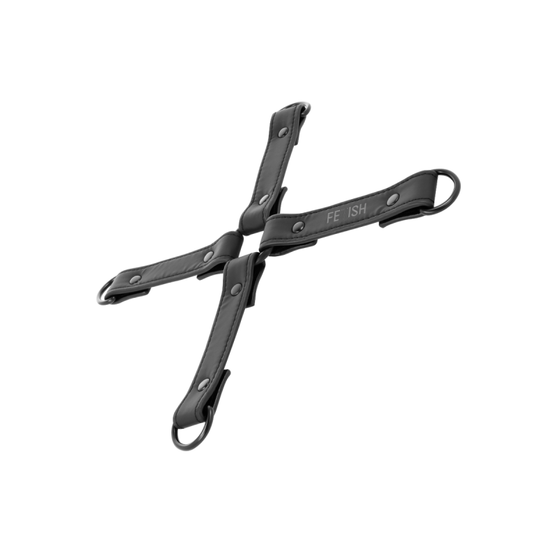 FETISH SUBMISSIVE - HANDSCHELLENVERBINDUNG AUS VEGANEM LEDER - FETISH…