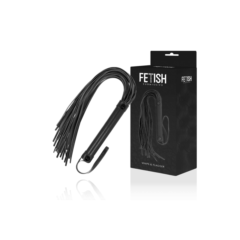 FETISH SUBMISSIVE - PEITSCHE AUS VEGANEM LEDER - FETISH SUBMISSIVE BO…