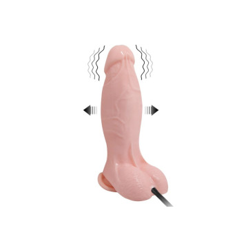 Baile - Realistic Vibrating And Inflatable Dildo 18.8 Cm | Vybes.it