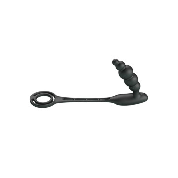 Pretty Love - Anneaux Pénis Avec Plug Vibrateur | Vybes.it
