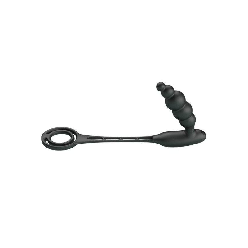 Pretty Love - Anneaux Pénis Avec Plug Vibrateur | Vybes.it