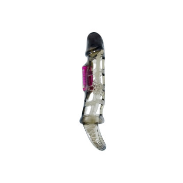 Baile - Funda Extensora Pene Con Vibración Y Strap 13.5 Cm |