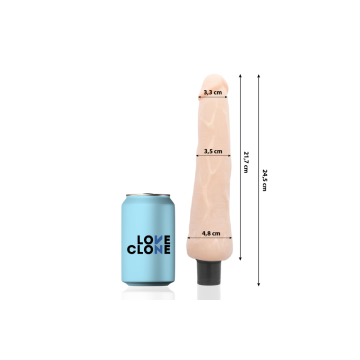 Loveclone - Vibrateur Autolubrifiant Ragnar 24.5 Cm - O - 3.5 Cm |