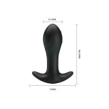 Pretty Love - Vibrador Anal Negro | Vybes.it