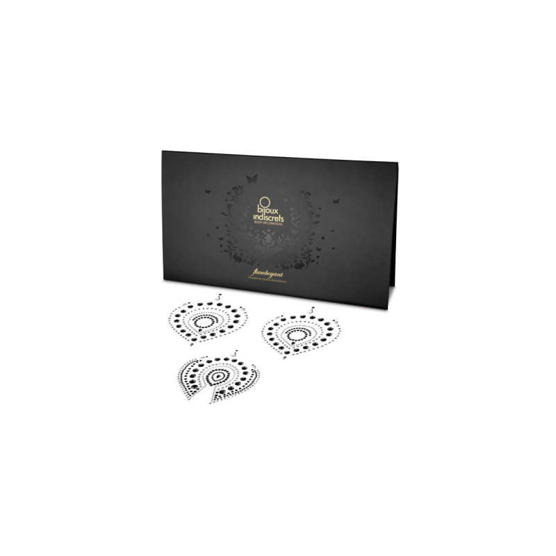 BIJOUX - INDISCRETS FLAMBOYANT NERO & ARGENTO - BIJOUX DESIRE METALLI…